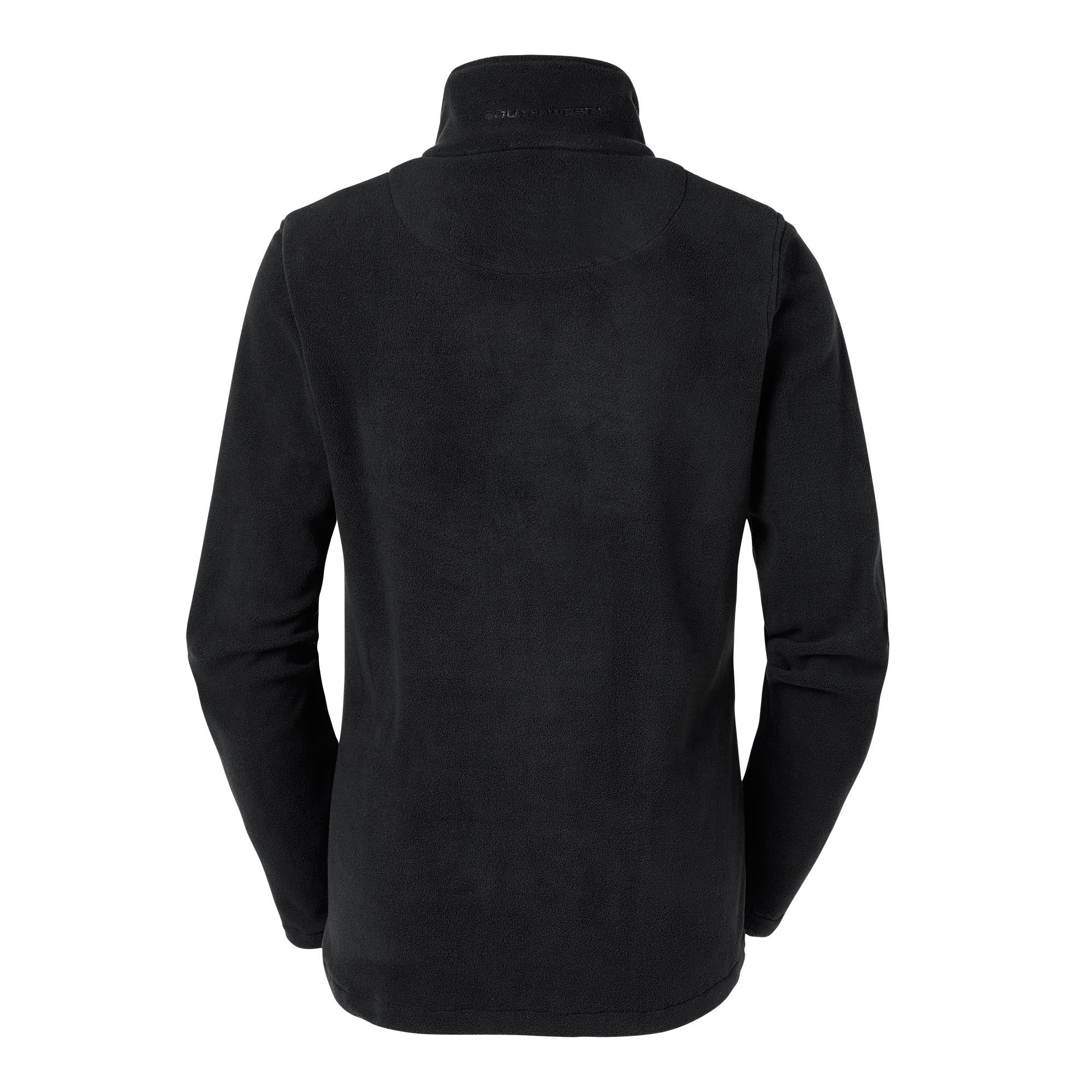 FLEECE ZIP ALMA SVART S