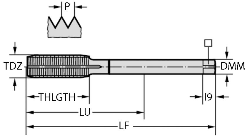 GÄNGTAPP D7466706-G1/8