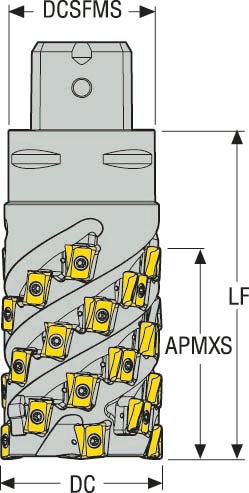 FRÄS C4-R217.94-044-057-08.4A