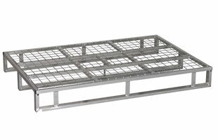 STÅLPALL MED NÄT 145 MM ELFÖRZINKAD