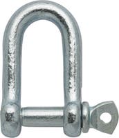 SCHACKEL RAK 10 MM ELFÖRZINKAD