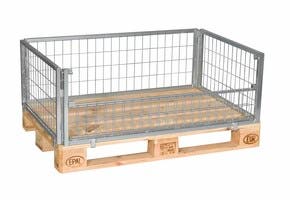 FLEXPALLRAM 400 MM ELFÖRZINKAD