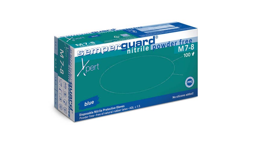 HANDSKE SEMP. NITRIL XPERT 7-8