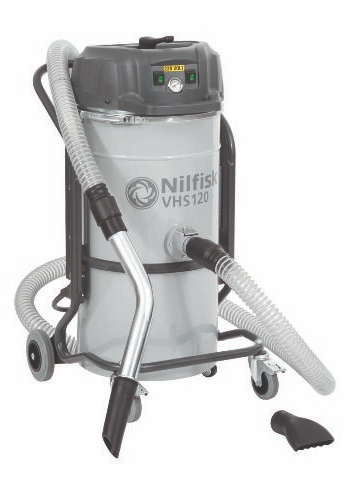 INDUSTRIDAMMSUGARE VHS120CB CC GV, SPÅN/VÄTSKA