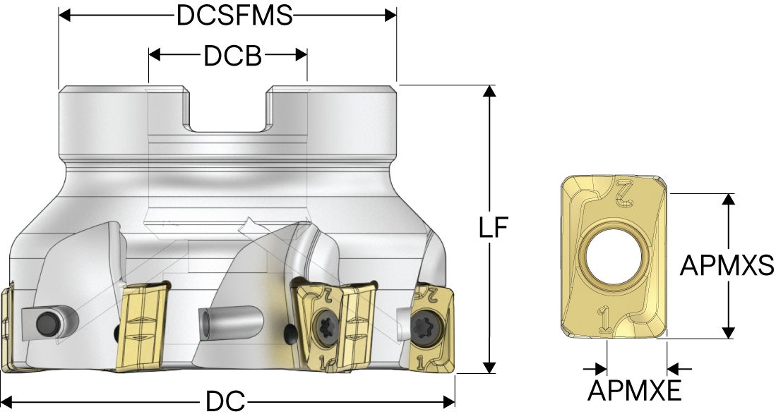 Fräs R220.64-0063-ZO11-8A-27