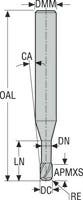 PINNFRÄS HM 120035-MEGA-64