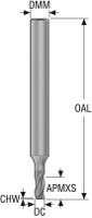 Pinnfräs JSE513040F2C.0Z3,SIRA