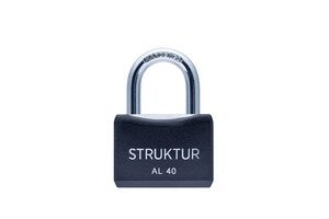 HÄNGLÅS STRUKTUR ALUMINIUM SVA RT 40 1 ST