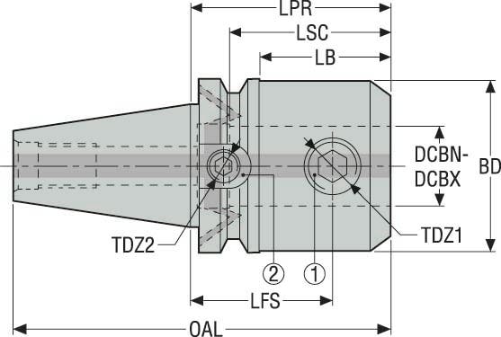 HÅLLARE BT50ADB-EM25-044-F5L1