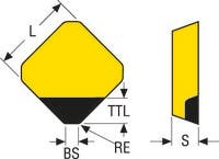 SKÄR SEHN1203AFFN-E08 PCD20