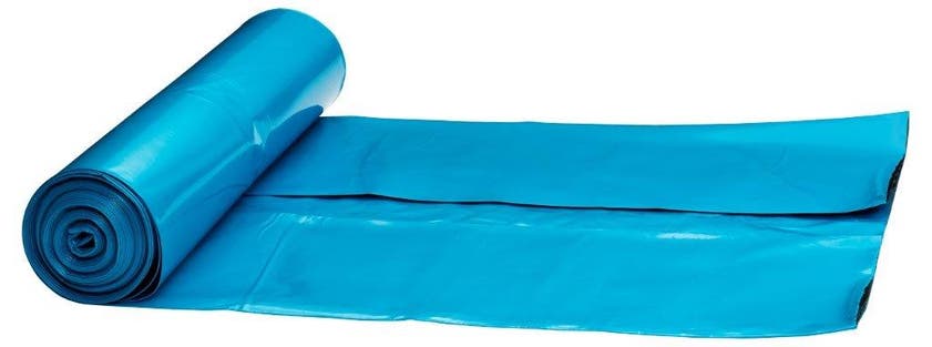 SOPSÄCK 10st/rl Blå/Svart 410L Industri K-3