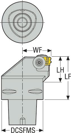 HÅLLARE C8-CNL-55080-1C-X