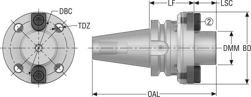 HÅLLARE BT50AD-SMF40-070