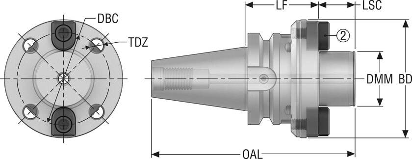 HÅLLARE BT50AD-SMF40-070
