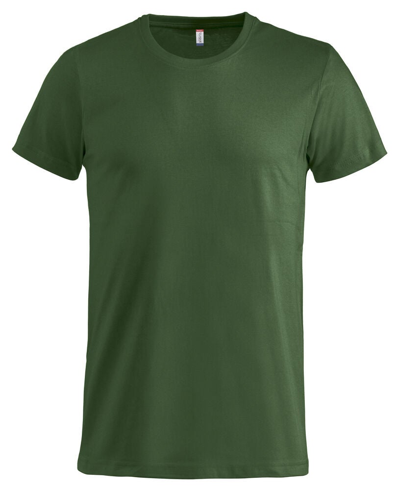 T-SHIRT BUTELJGRÖN XS BASIC-T
