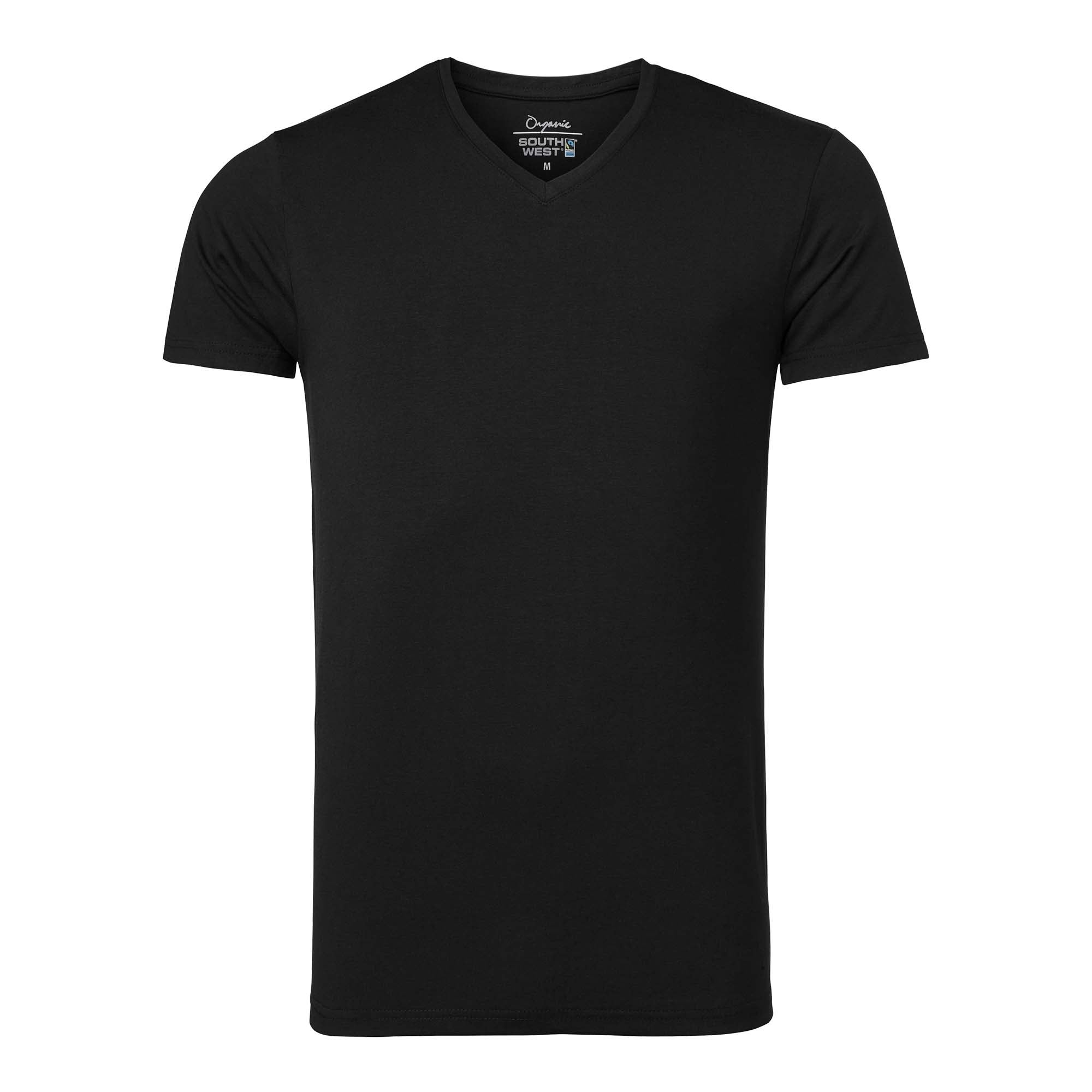 T-SHIRT FRISCO MS VN GOTS SVART