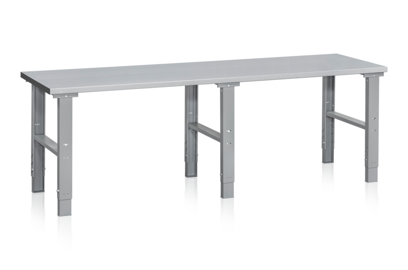 Arbetsbord HD 500, Stål 2500x 800