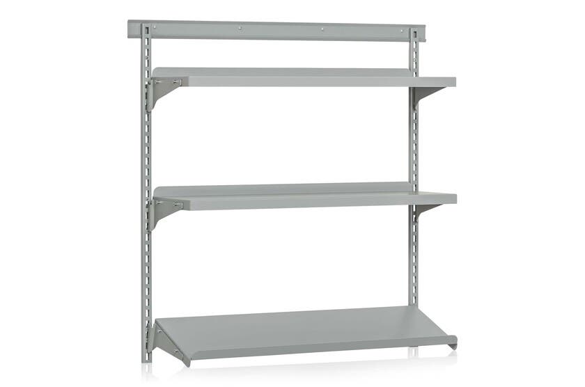 Vägghylla 3 hyllplan tilläggse ktion