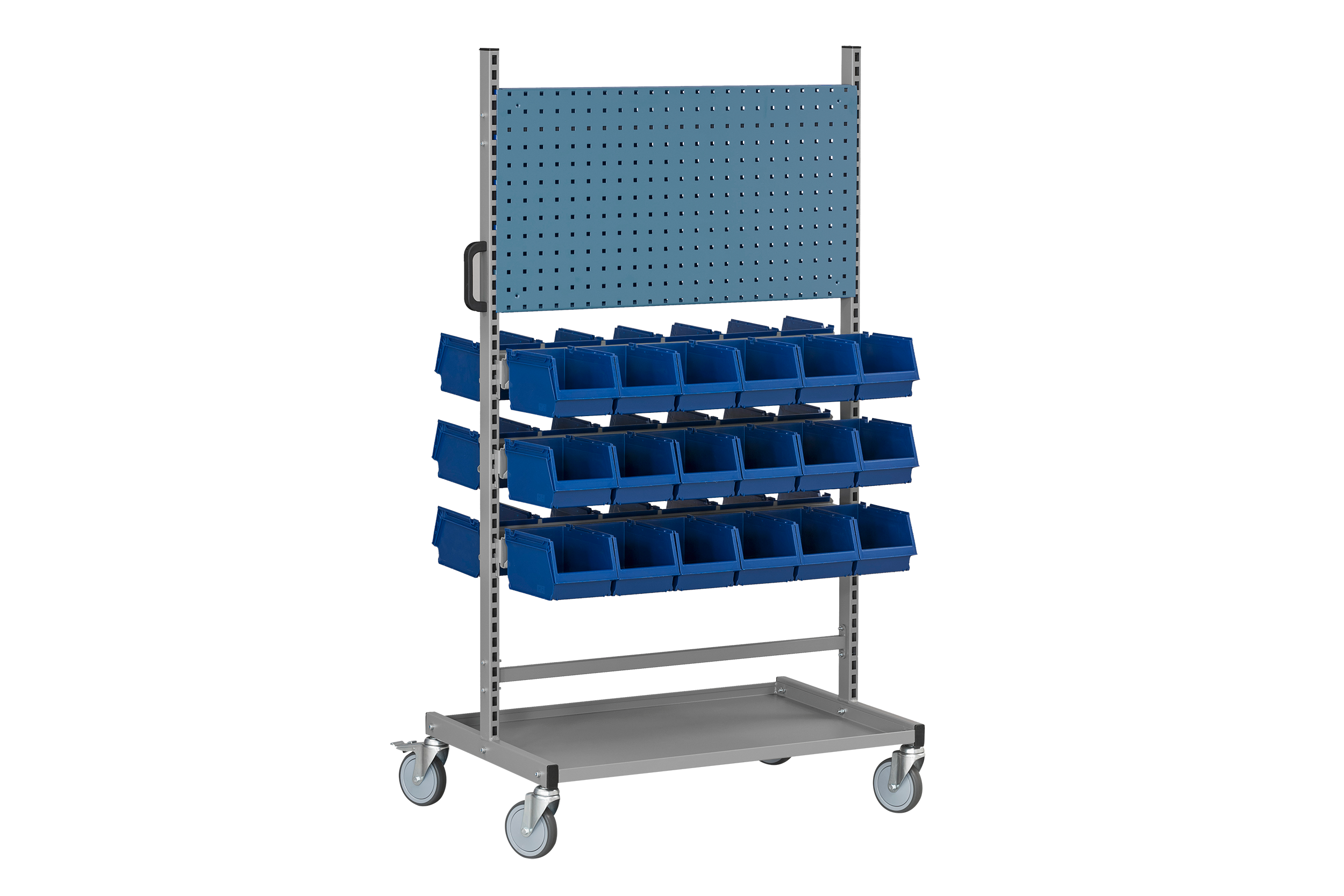 Komplett Montörvagn 150 2 inkl usive 36 Plastbackar