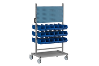 Komplett Montörvagn 150 2 inkl usive 36 Plastbackar