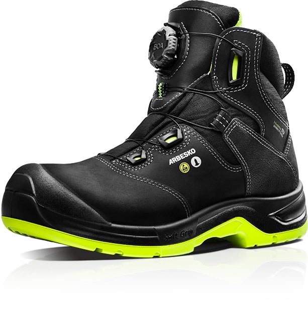 SKYDDSKÄNGA 949 SVART/LIME 37