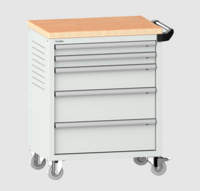 VERKTYGSVAGN LISTA 36X27 6 LÅDOR