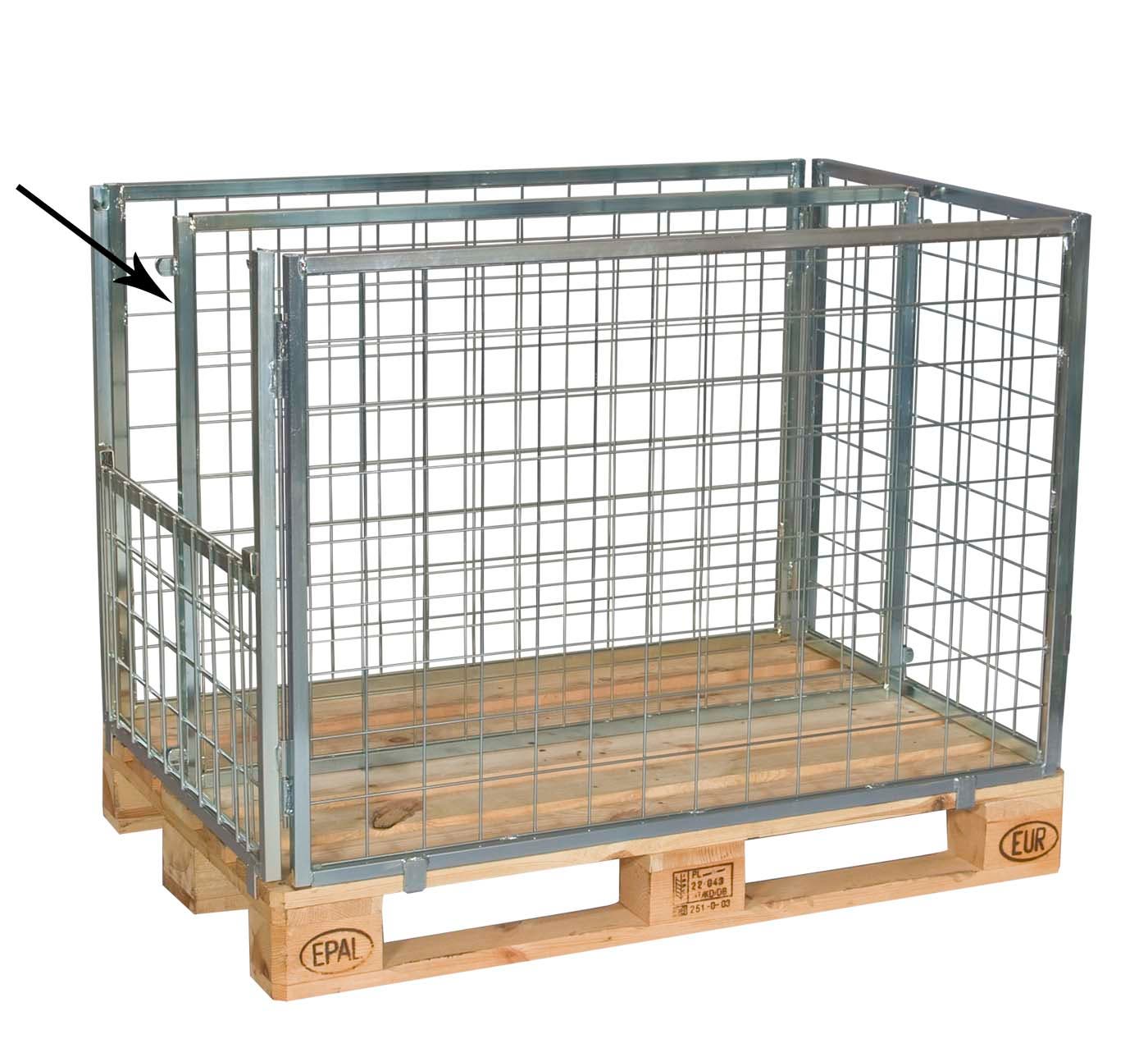 AVDELARE 750X400 MM ELFÖRZINKAD