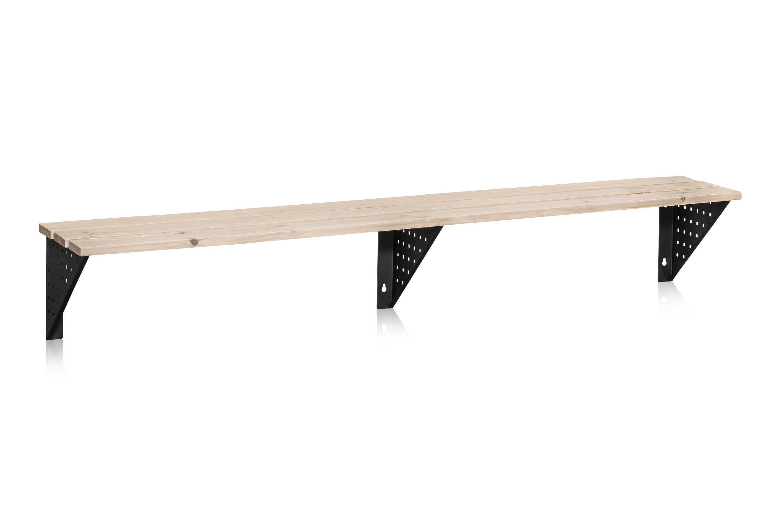 Sittbänk Vägghängd 2000 mm Furu