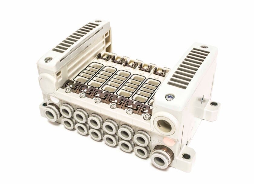 ANSL.PLATTA VV5QC21-06C8SDO-S 6 PL. INBYGGD LJUDDÄMPARE