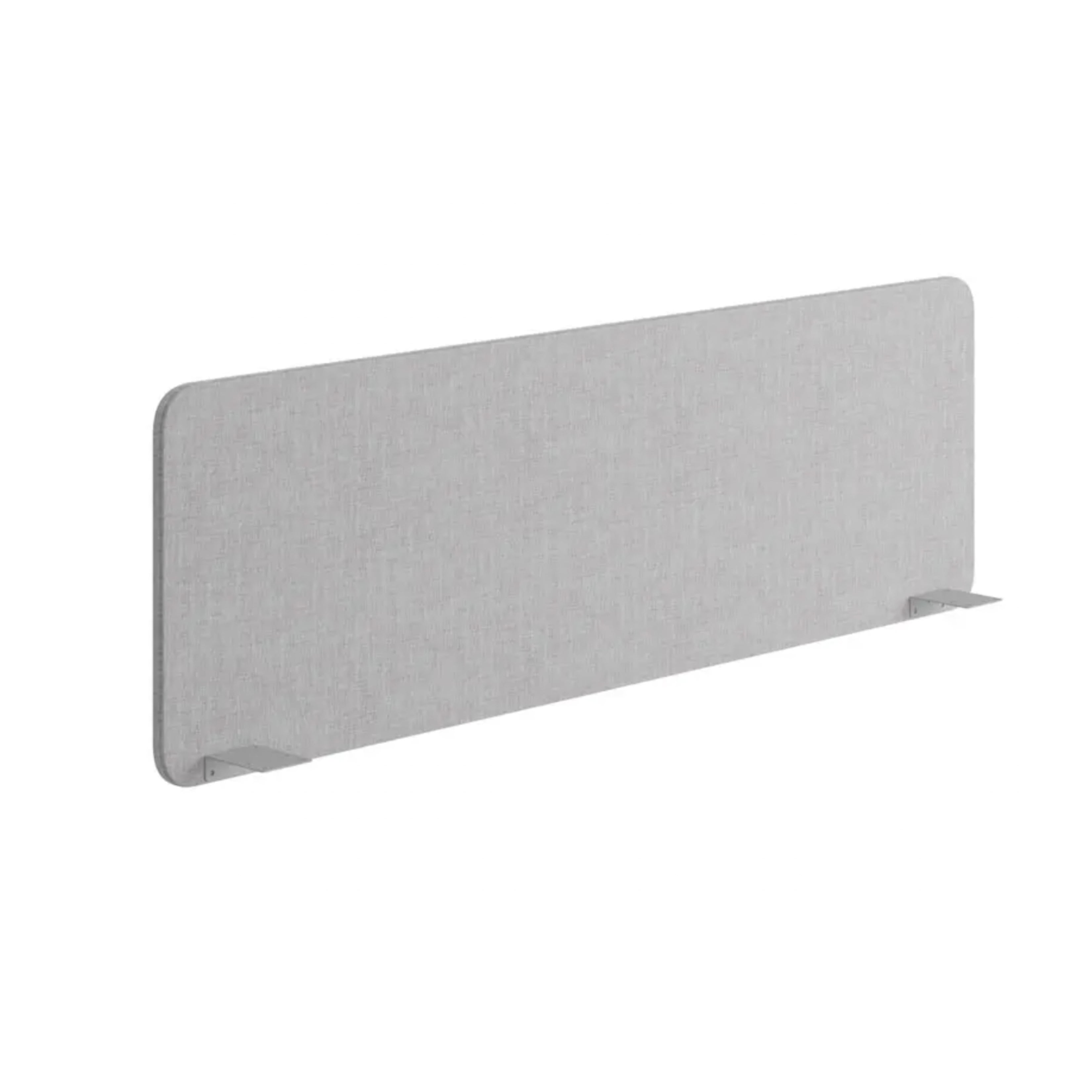 Silencio bordsskärm kortsida, premium, 70x59,5x3,6 cm, grå