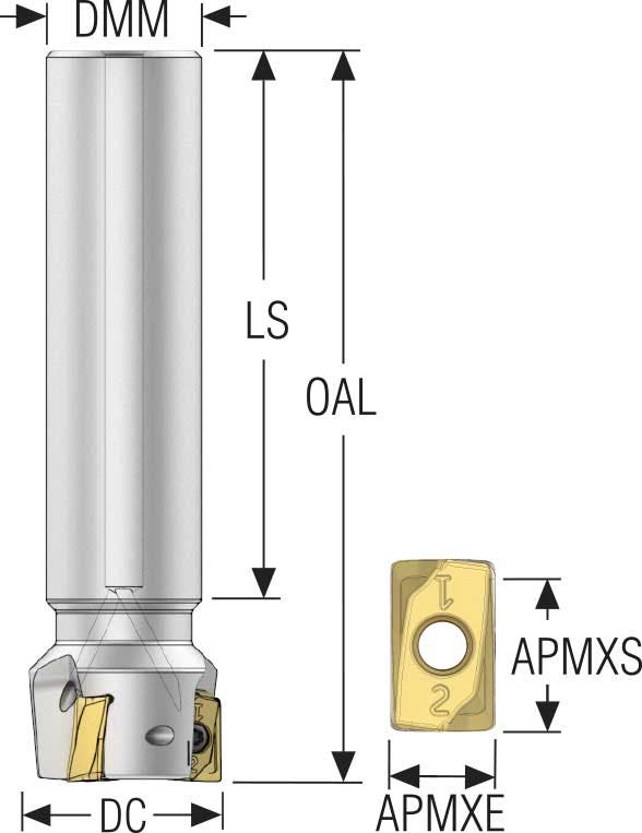 FRÄS R217.64-01.50-0-ZO16-3A