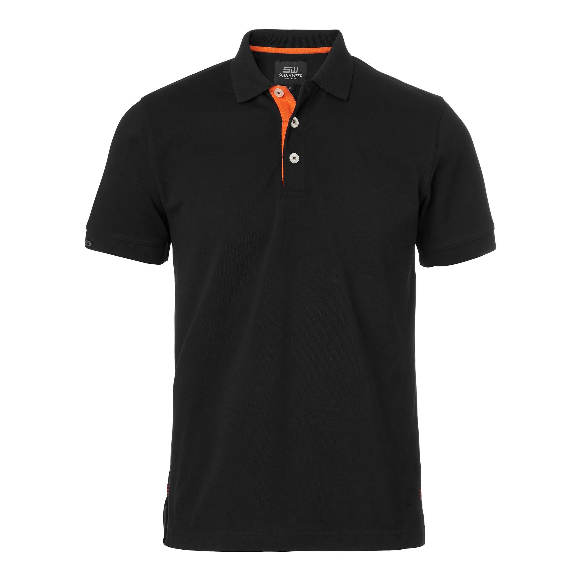 WESTON POLO MS SVART/ORANGE M South West