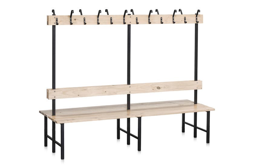 Sittbänk Dubbelsektion 2000 mm Furu