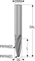 PINNFRÄS JH734120X2R2R80.0Z4,S IRA