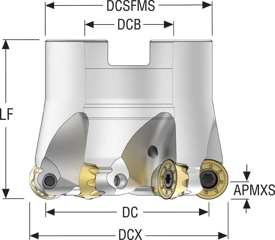 FRÄS R220.29I-0050-05.4A