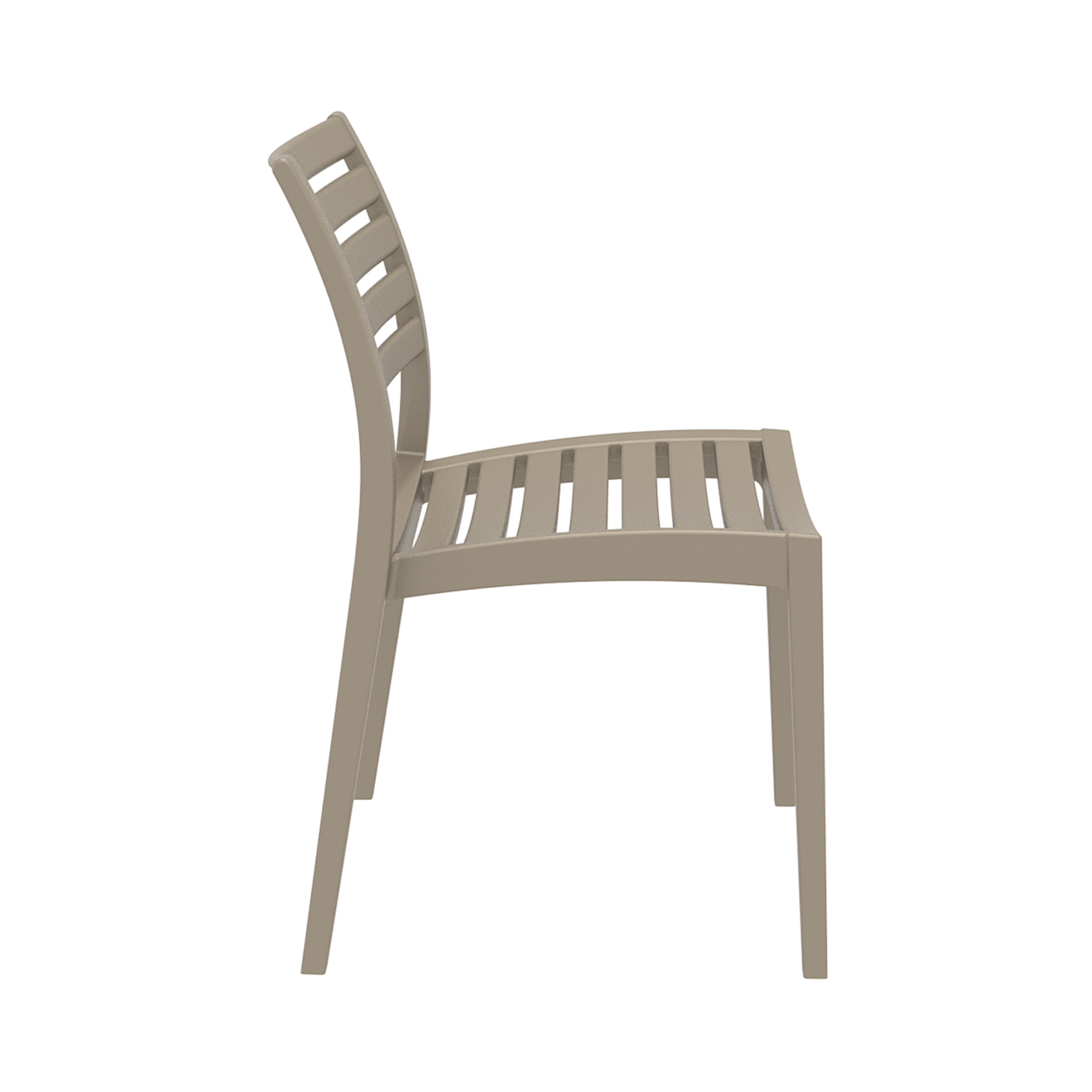 Ares stapelbar stol, taupe