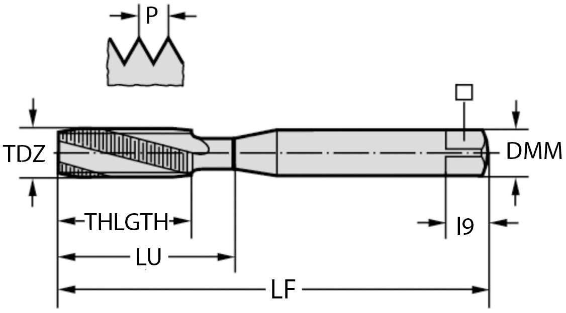GÄNGTAPP 21410-M4X0.5