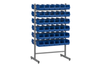 Komplett Dubbelställ 1 inkl 72 Plastbackar
