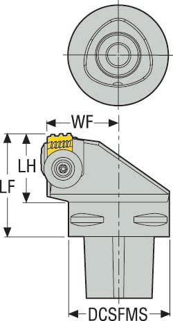 HÅLLARE C6-CER-45065-1-X
