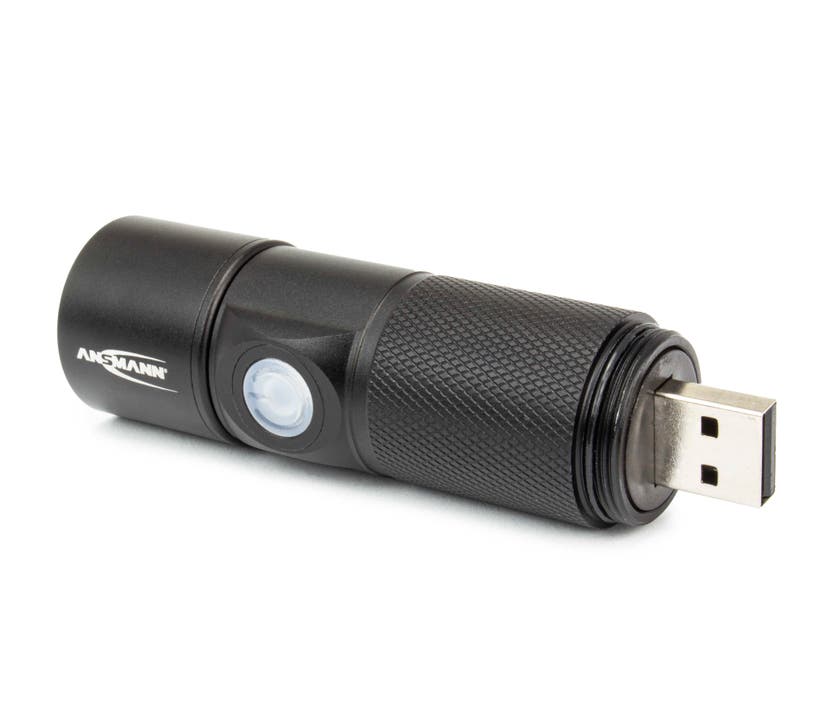 STAVLAMPA 300LM T-350FR USB LADDNING ANSMANN