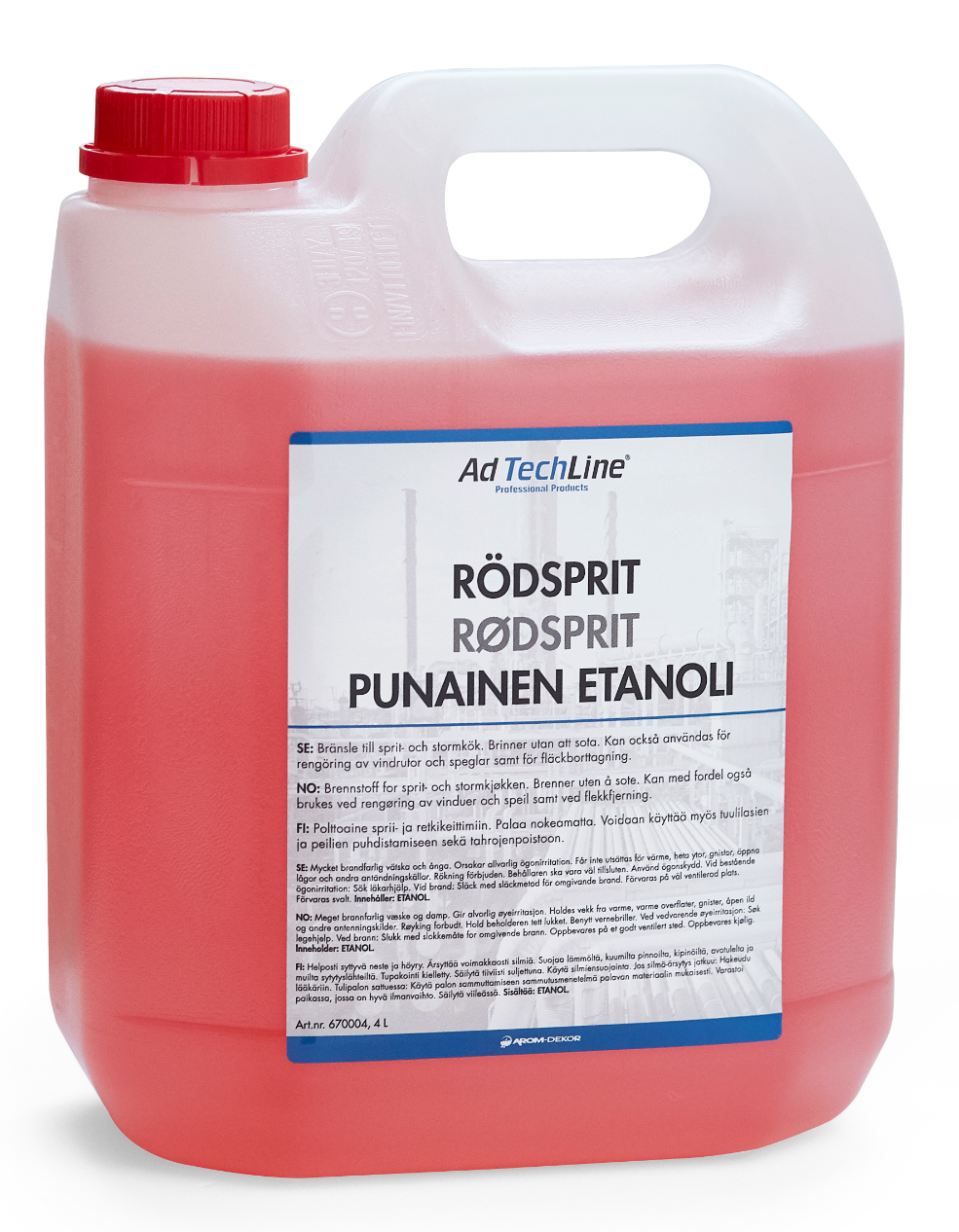 T-RÖD RÖDSPRIT  4L