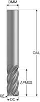 Pinnfräs ST5551-.750D1R030.0Z5 ,sira