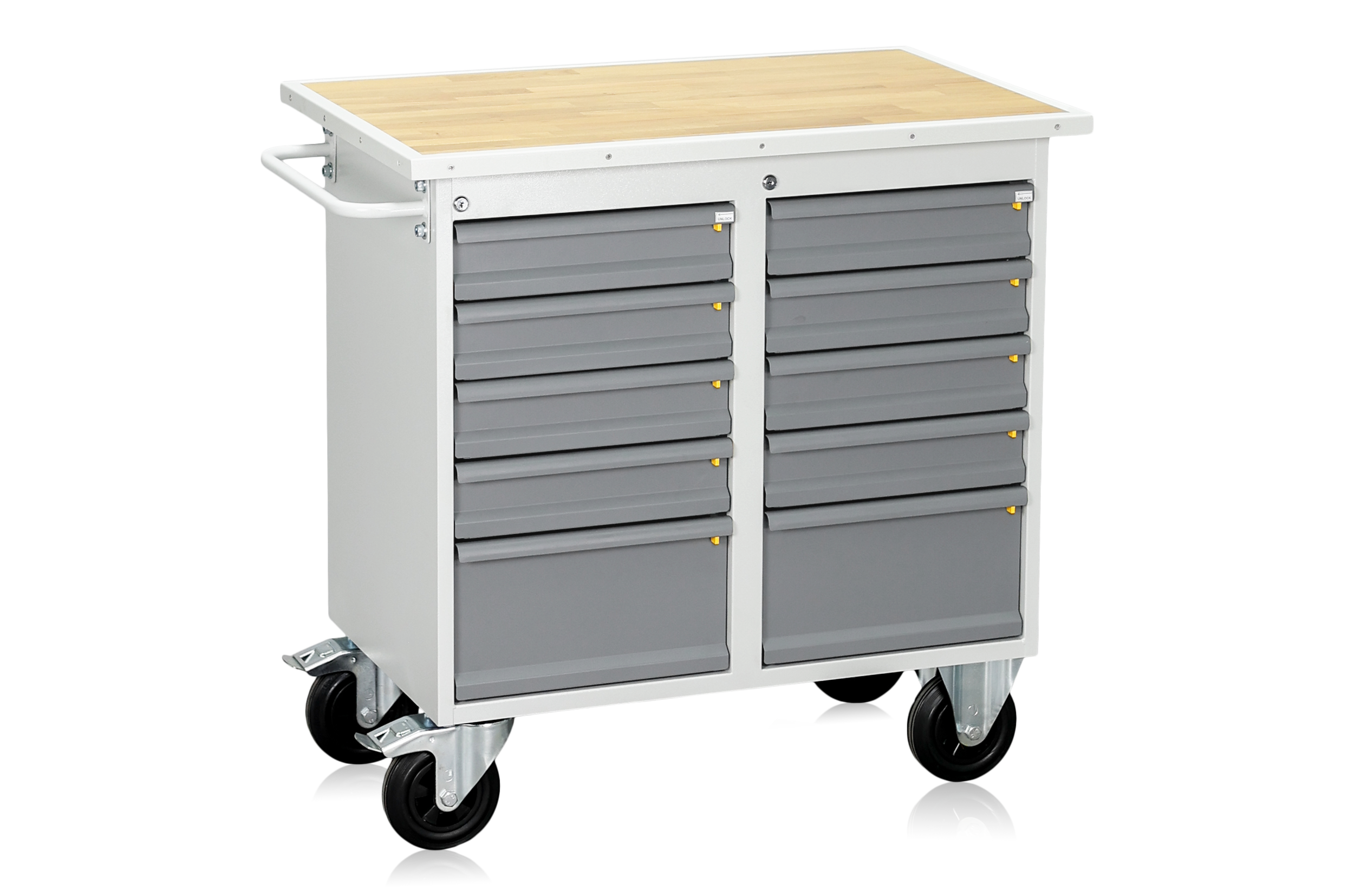 Mobil Arbetsbänk HD 200 10 Låd or