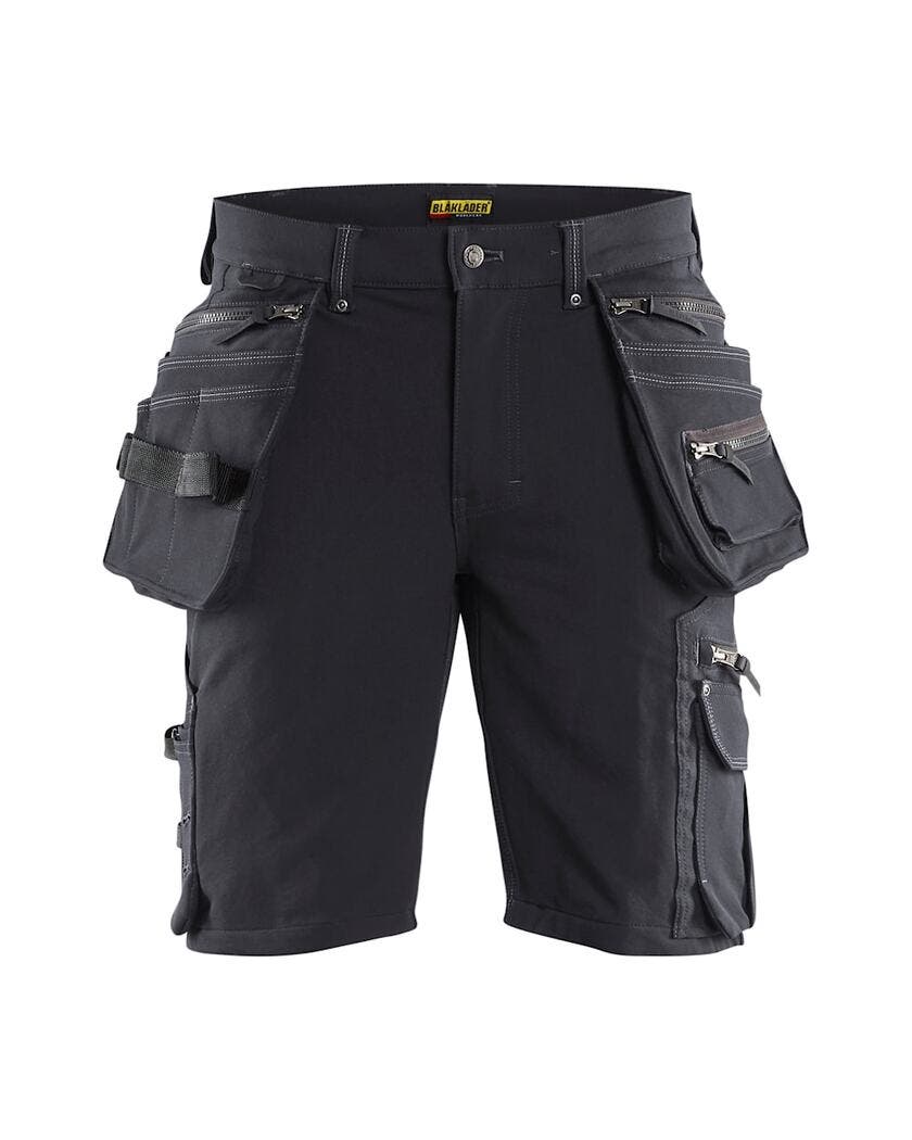 SHORTS 19881644 GRÅ/SVART 48