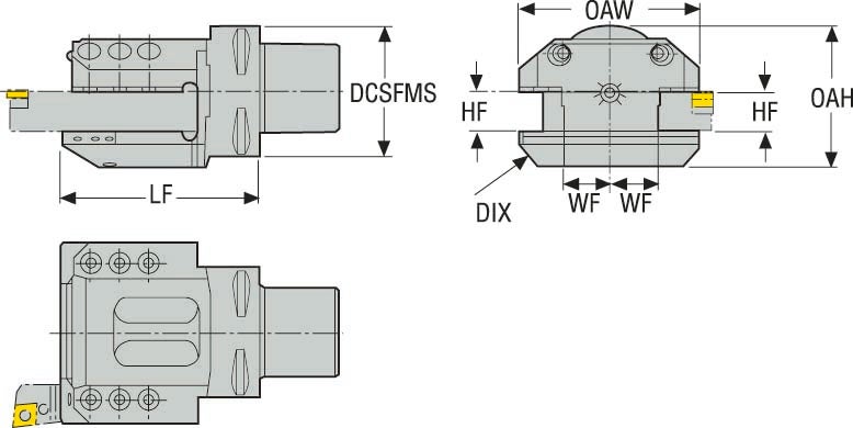 HÅLLARE C8-ASHS-122-25JETI