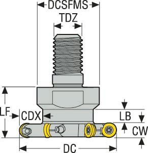 FRÄS R335.29-2.00-16RE-8N-R3