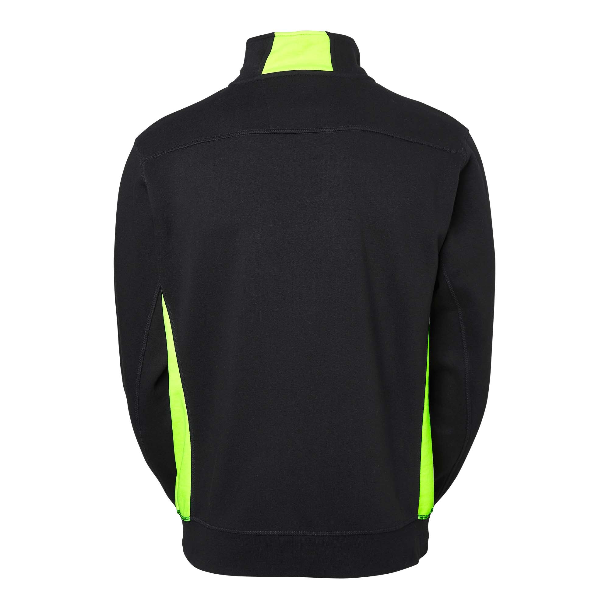 LINCOLN ZIP COLL SVAR/GUL XXXL