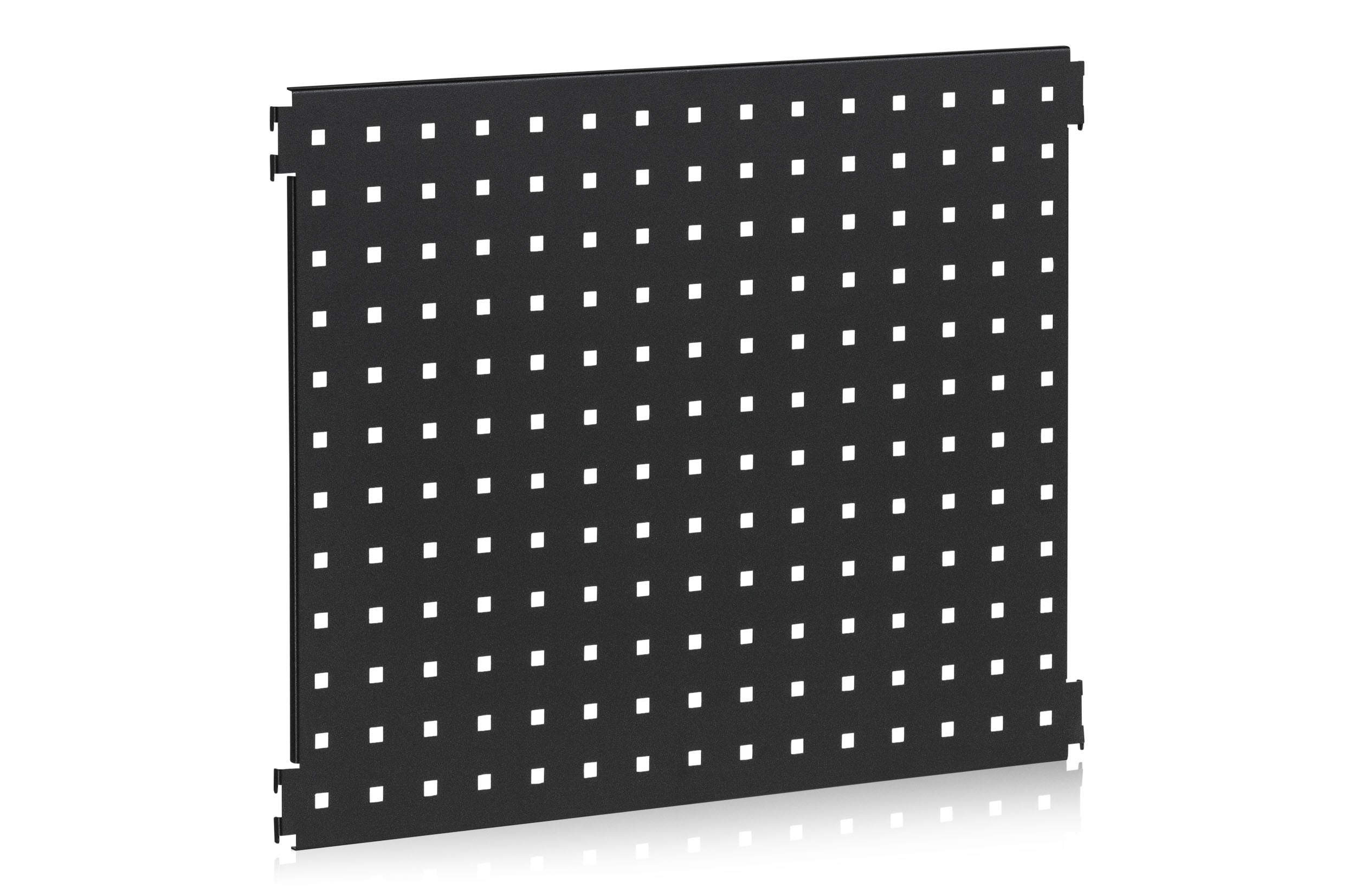 Perforerad panel 900x480mm svart