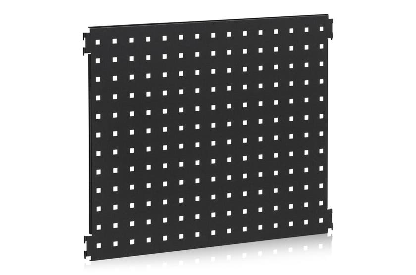 Perforerad panel 900x480mm svart