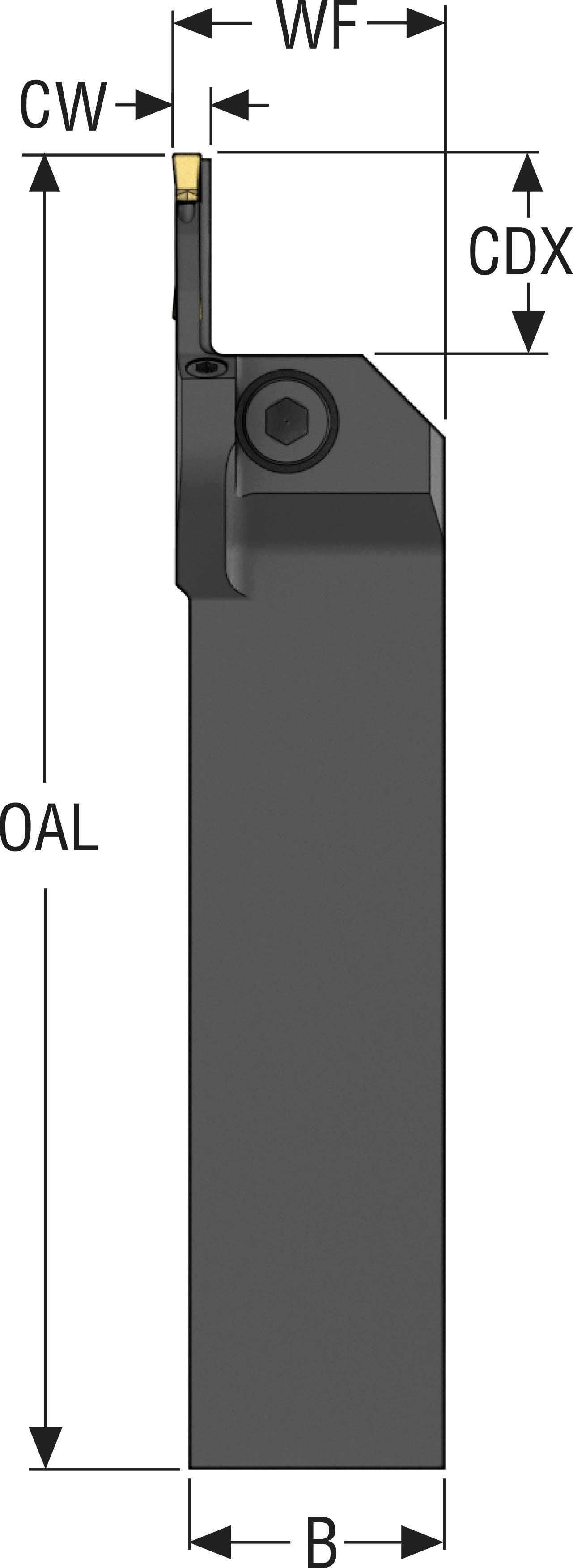 HÅLLARE CFOR2525X06R500200-JET I